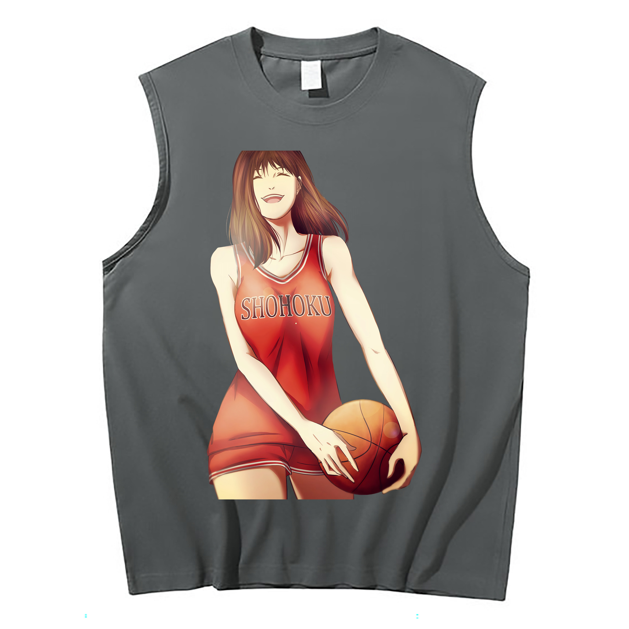（画像用） SLAM DUNK／スラムダンク コットン100％タンクトップ（フロントプリント）